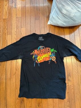 Mens marvel comics shirt large long sleeve
